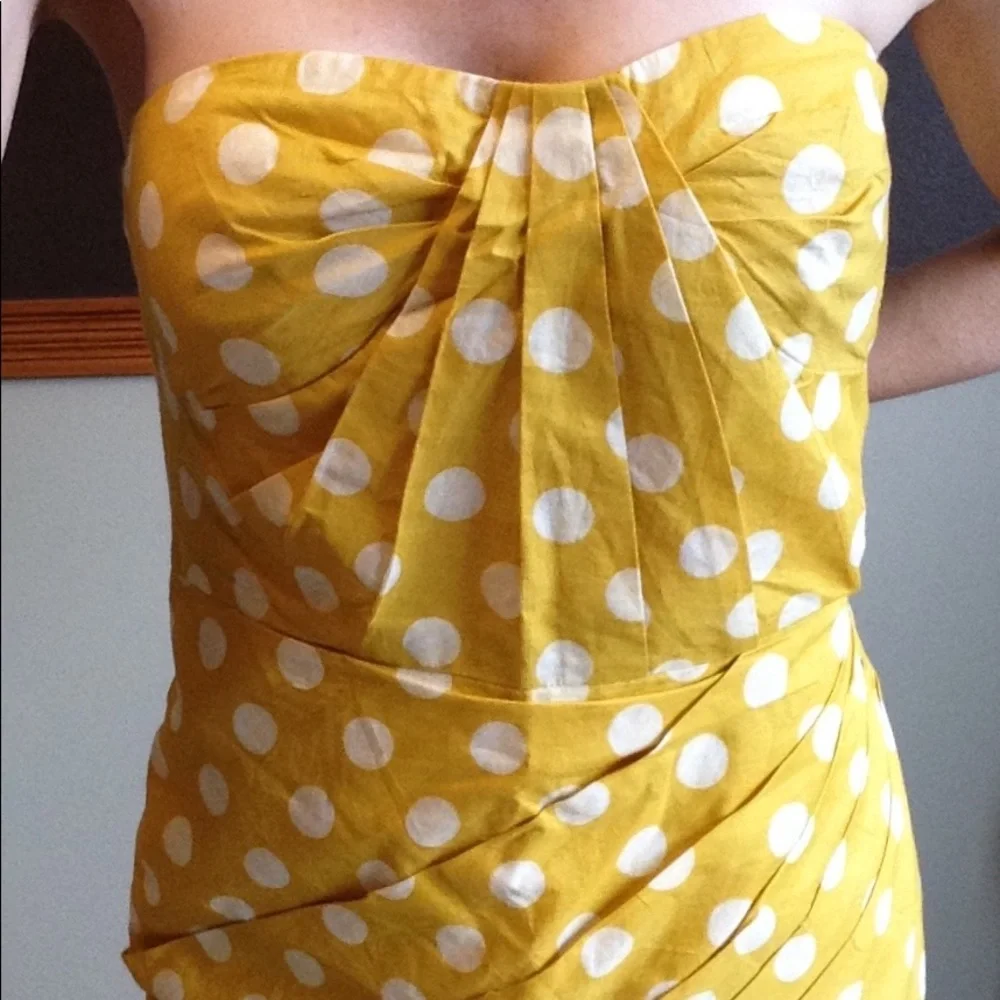 leifsdottir ANTHROPOLOGIE lafayette strapless M - Picture 5 of 10